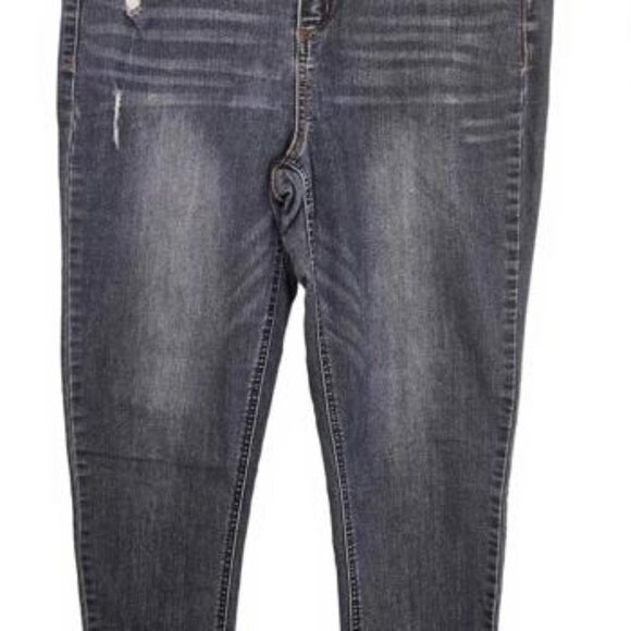 Democracy Denim - Democracy Women's Distressed Blue Skinny Jeans Size 10